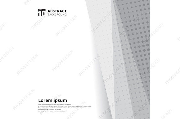 Abstract White Grey Stripes Background for Modern Design