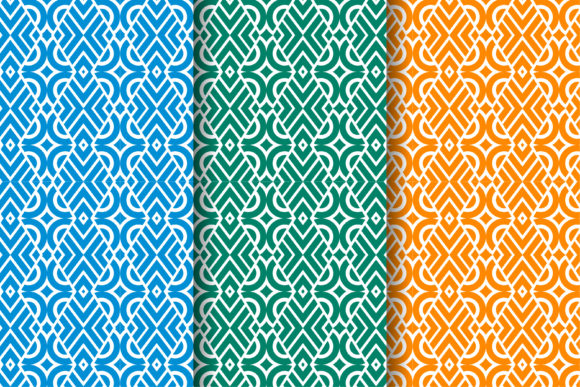 Blue Half Circle Square Diagonal Pattern: A Versatile Geometric Design for Creative Projects