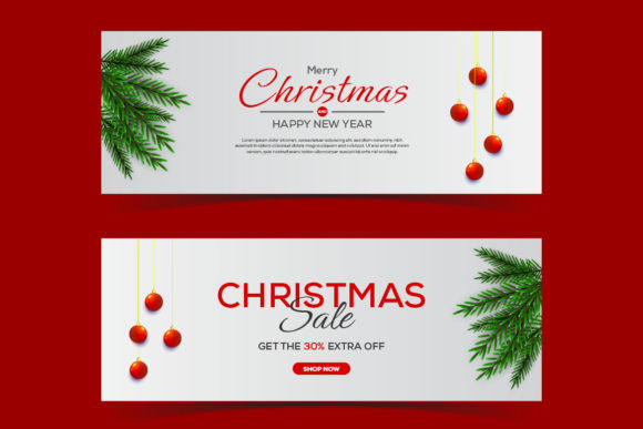 Christmas Banner Set