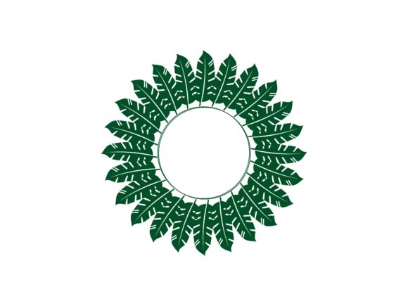 Circular Tropical Leaf Frame Logo Design: A Practical Evaluation