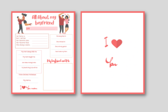 Expressing Affection with the All About My Boyfriend Printable Template