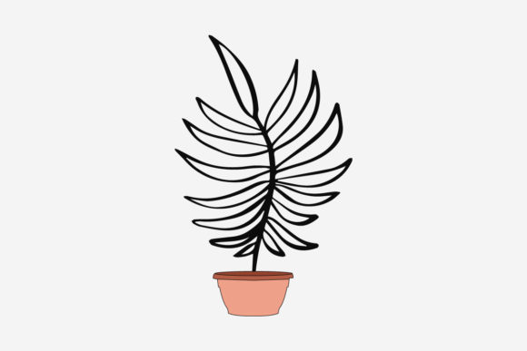 Hand Drawn Floral Line Art Illustration: The Versatile Touch for Your Next Project