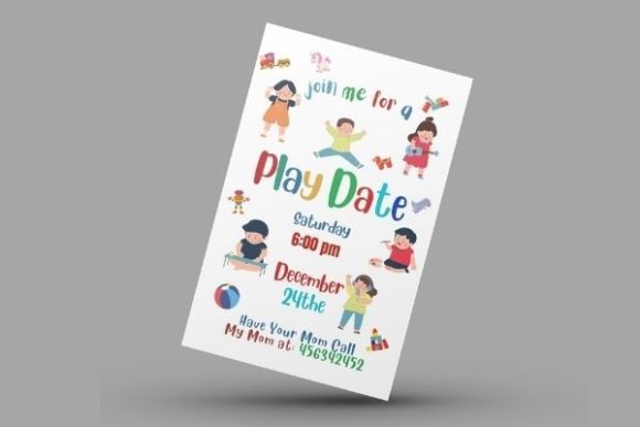 How to Create the Perfect Playdate with Our Editable 5x7 Invitation Template