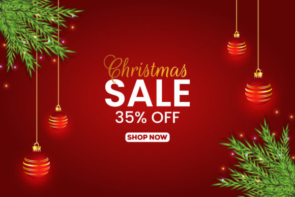Maximizing Creativity with a Christmas Sale Banner Vector Collection