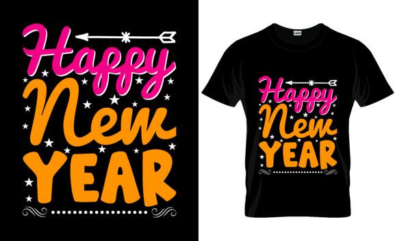 New Year T-shirt and Mug Design 05: A Practical Evaluation for Creative Professionals
