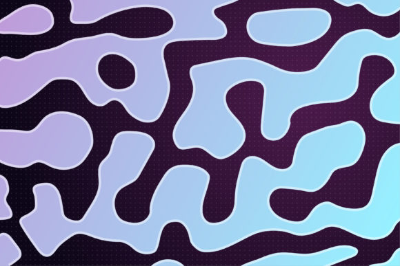 Purple Blue Pattern Liquid Background: A Modern Design Essential