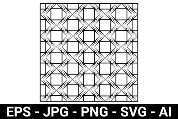 Square Shape Tile Seamless Pattern for Modern Design