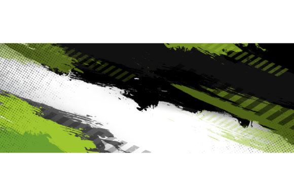Transforming Digital Designs with Vintage Background Long Green Black