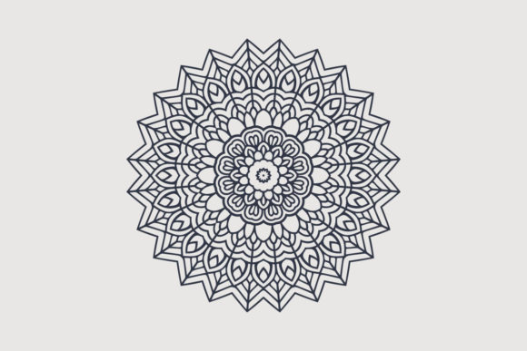 Unlocking Creativity with the Mandala Black and White Coloring Page